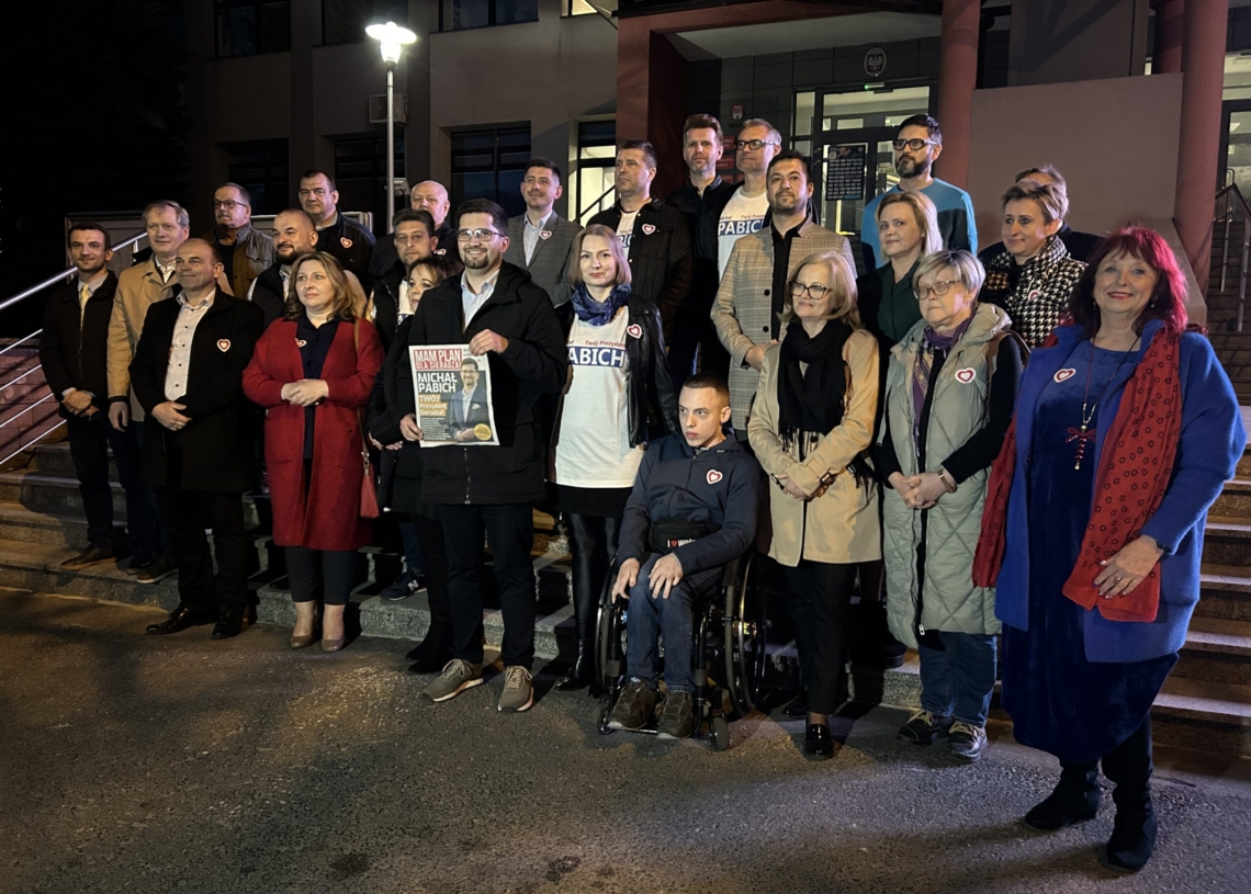 Sieradz: kandydaci Koalicji Obywatelskiej do Sejmiku Województwa Łódzkiego oraz rad miasta i powiatu podsumowali swoją kampanię