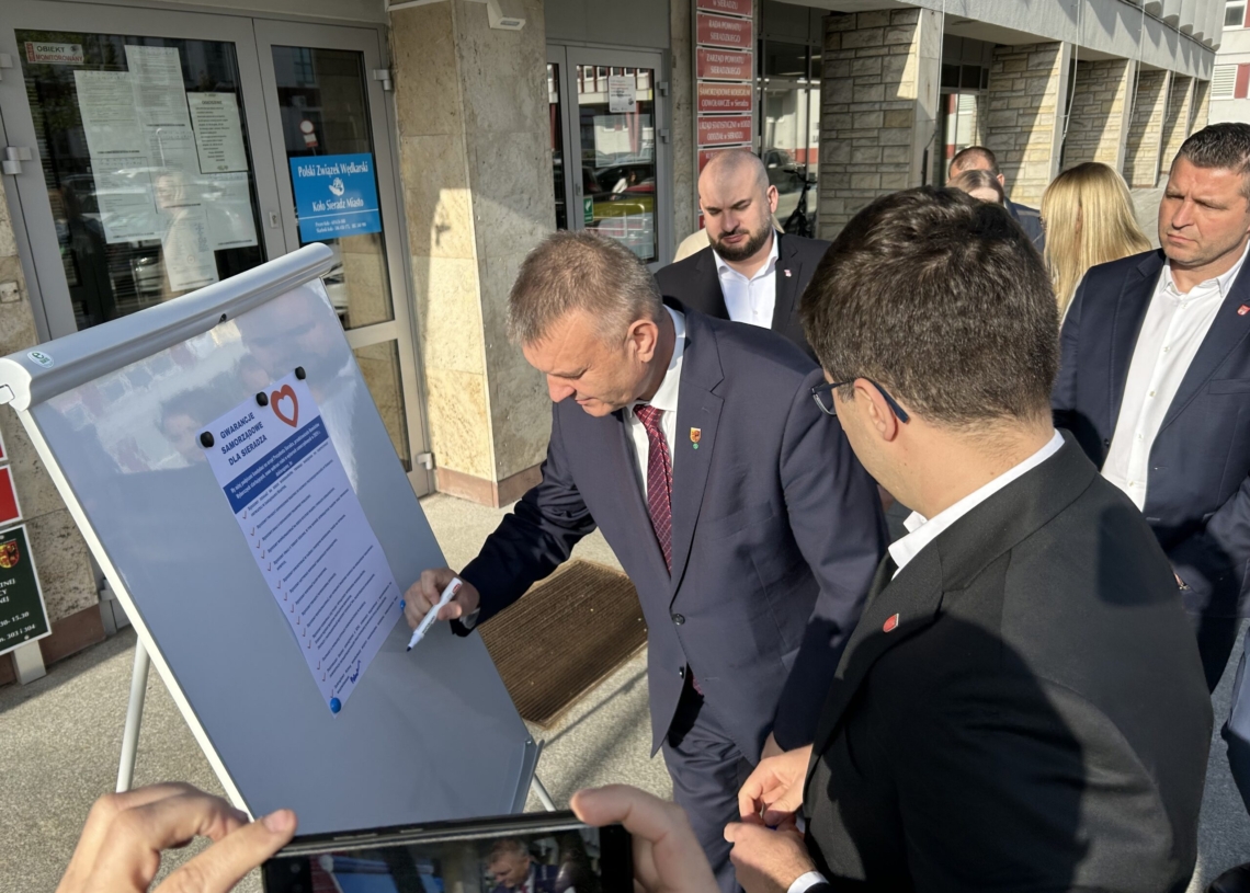 Sieradz: porozumienie gwarantujące poparcie kandydatury Michała Pabicha z KO przez przedstawicieli Trzeciej Drogi
