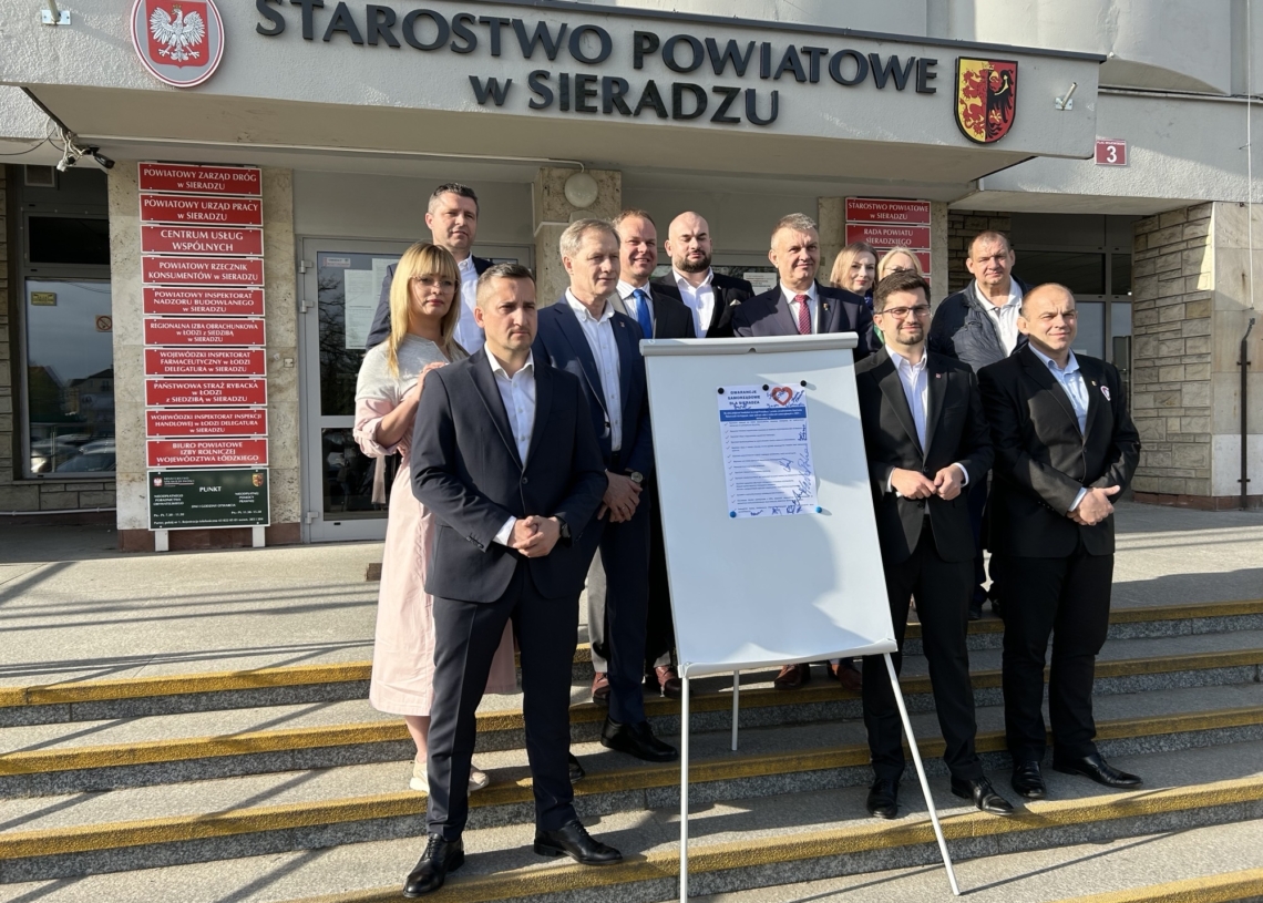 Sieradz: porozumienie gwarantujące poparcie kandydatury Michała Pabicha z KO przez przedstawicieli Trzeciej Drogi