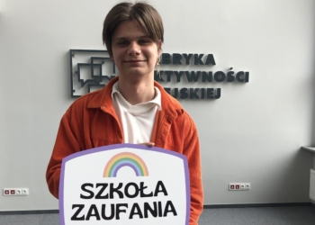 Jan Grobelny, koordynator rankingu szkół przyjaznych społeczności LGBTQ+ w województwie łódzkim