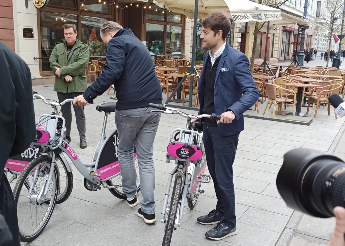 Rozpoczął się nowy sezon Łódzkiego Roweru Publicznego