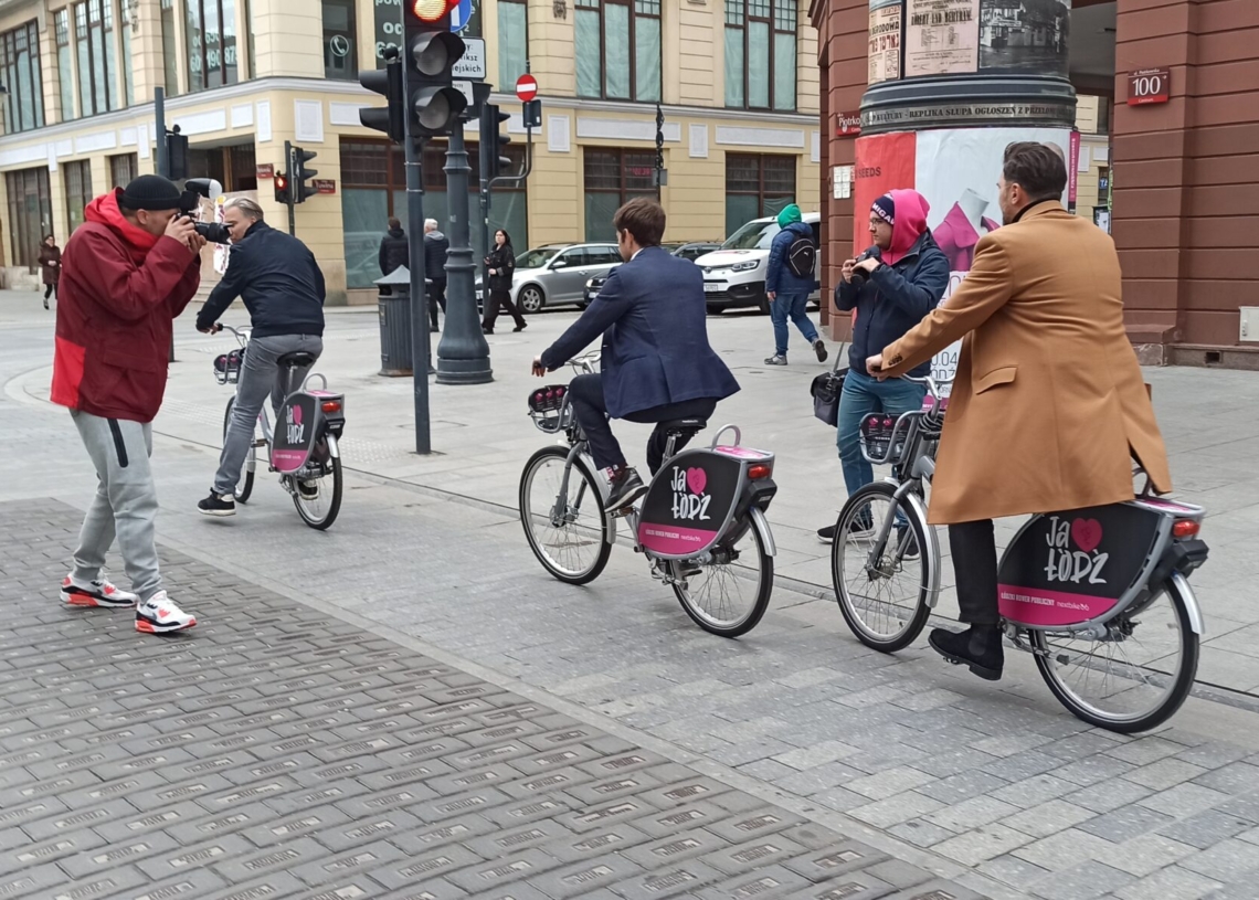 Rozpoczął się nowy sezon Łódzkiego Roweru Publicznego