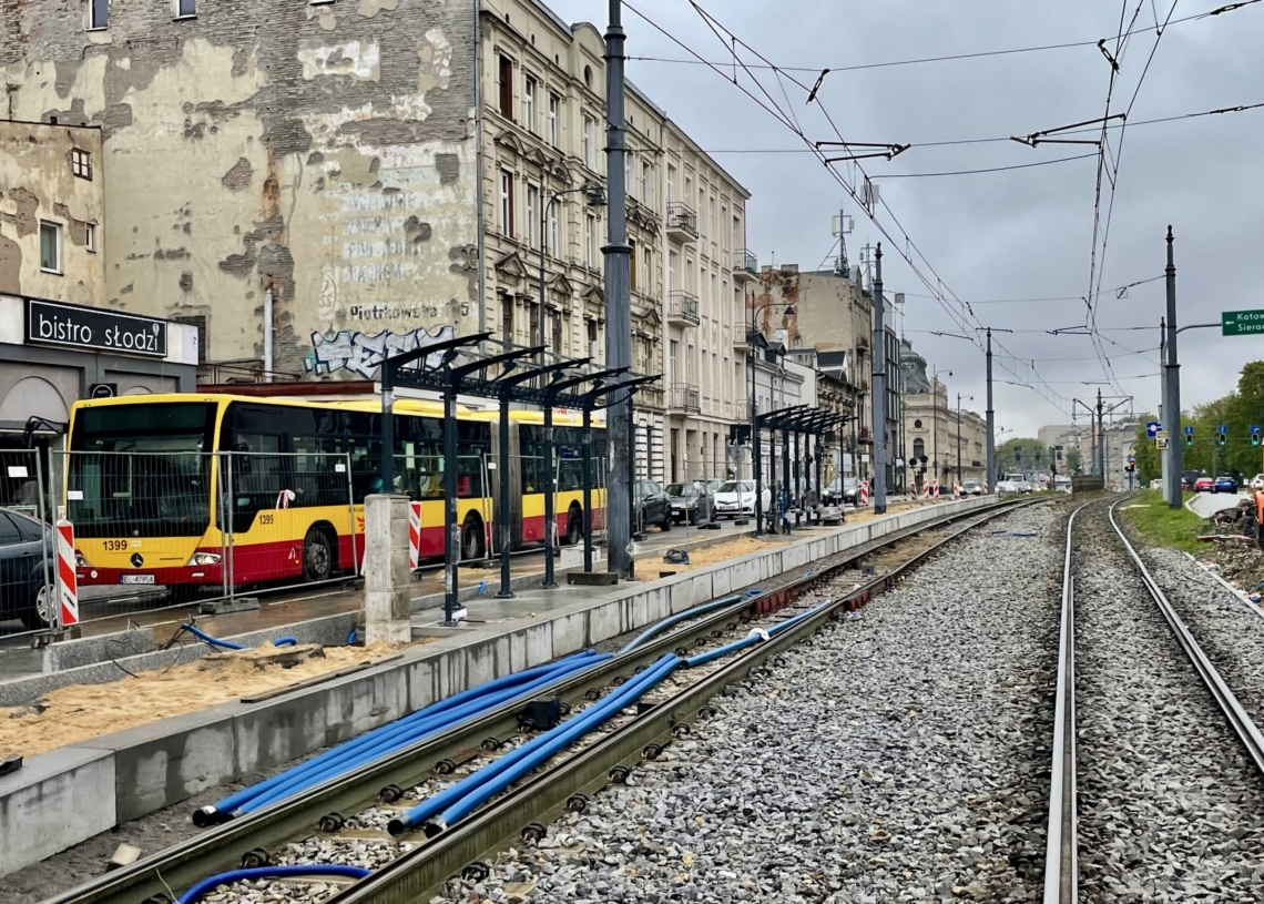 Budowa przystanków na ul. Zachodniej