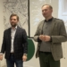 Przedpremierowy pokaz filmu „Erase the Nation” w bibliotece Tuwim 6 Tomasz Grzywaczewski, współautor filmu „Erase the Nation” i Łukasz Kaczyński