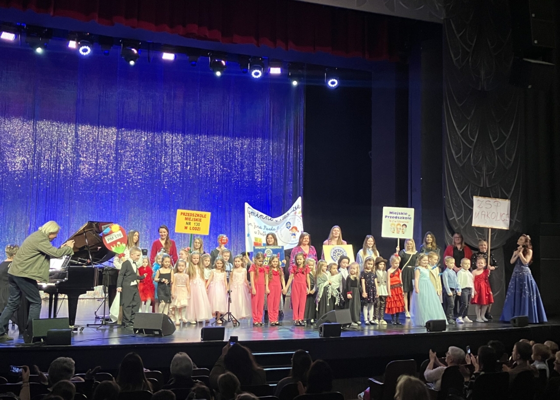 "Przedszkolaki śpiewają". Najmłodsi na scenie Teatru Muzycznego w Łodzi