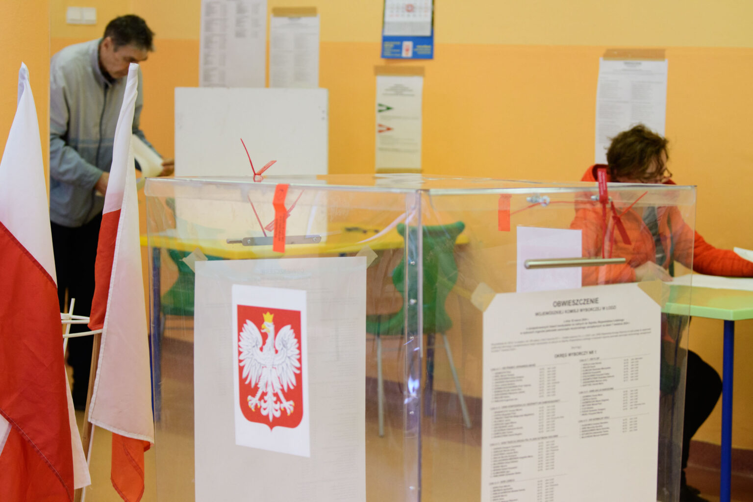 Lodzianie glosuja w wyborach samorzadowych 2024 17