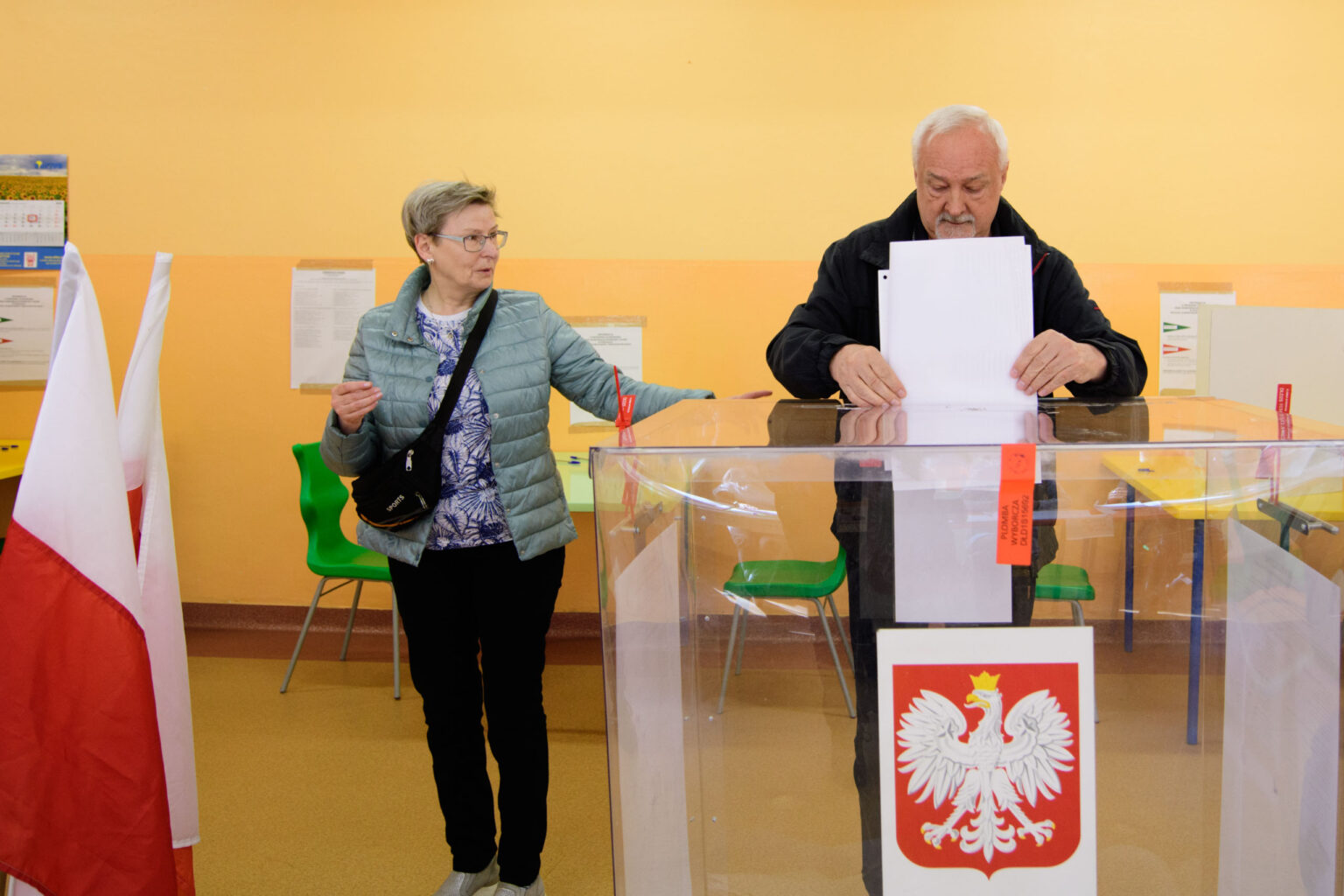 Lodzianie glosuja w wyborach samorzadowych 2024 5