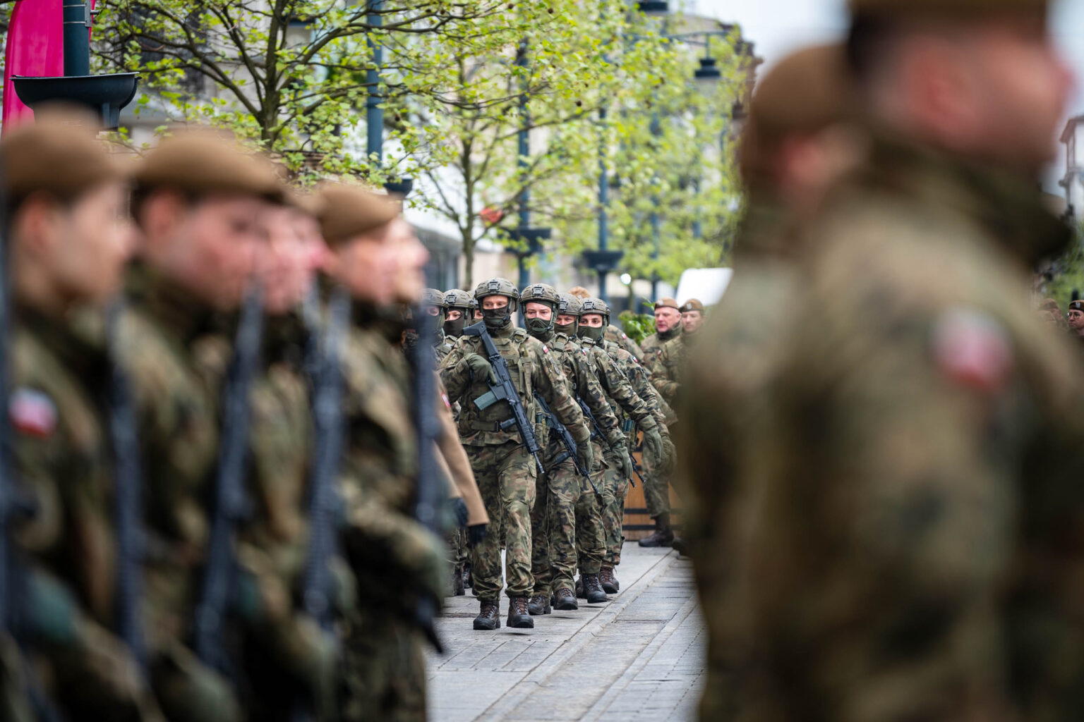 Przysiega WOT Lodz Pasaz Schillera 15