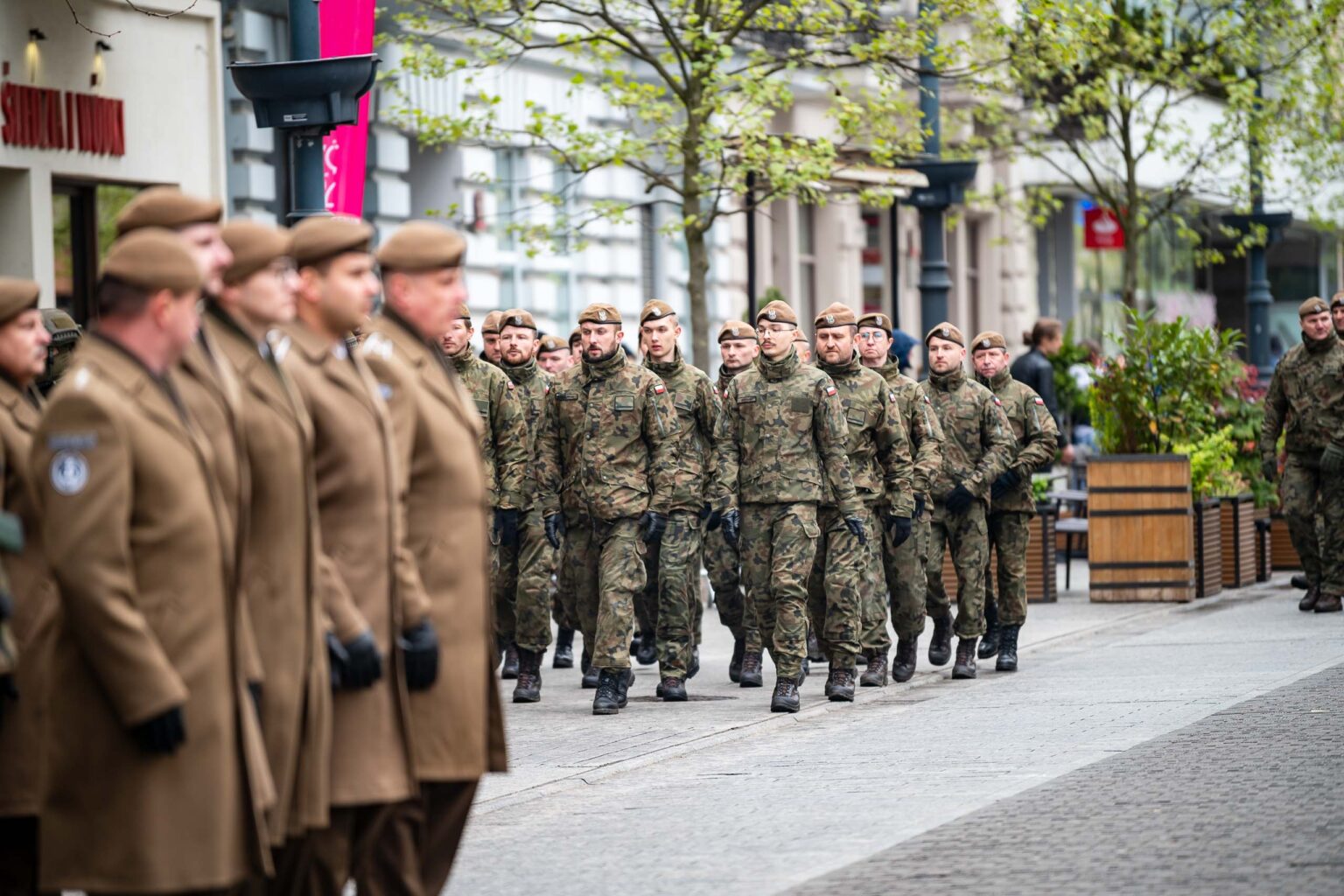 Przysiega WOT Lodz Pasaz Schillera 16