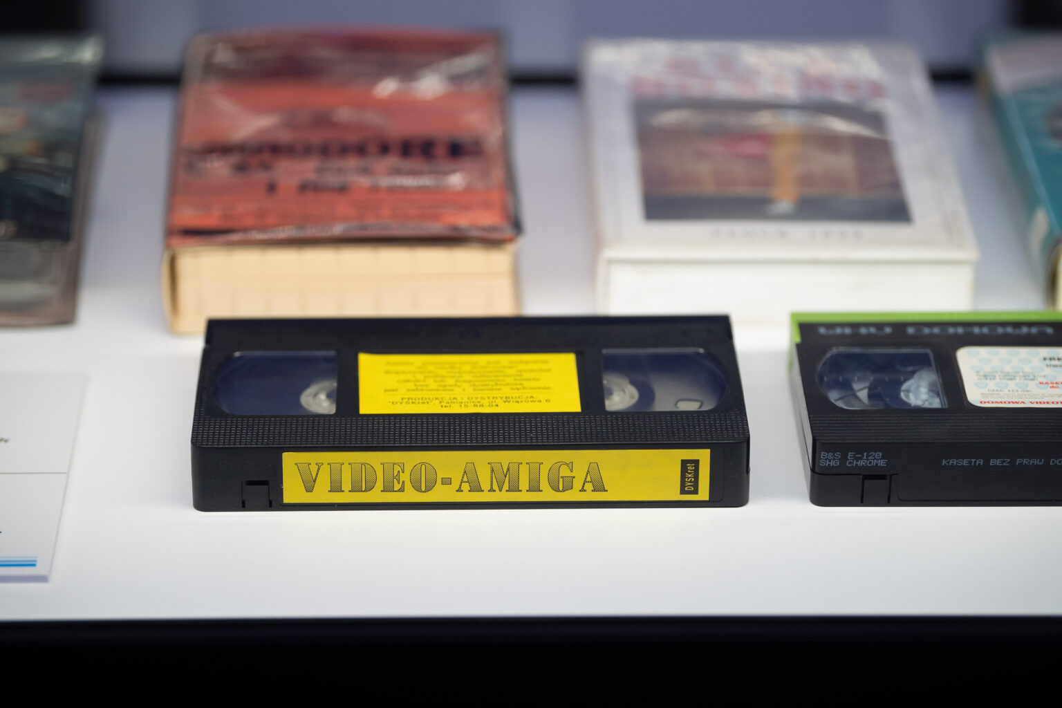 Wystawa kaset VHS w Muzeum Kinematografii 23