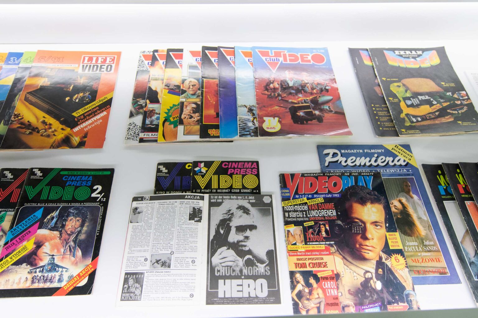 Wystawa kaset VHS w Muzeum Kinematografii 4