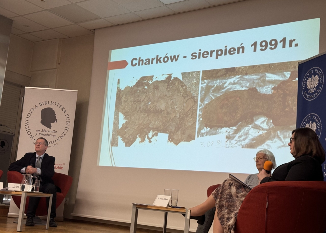 O zbrodni katyńskiej w Wojewódzkiej Bibliotece Publicznej w Łodzi
