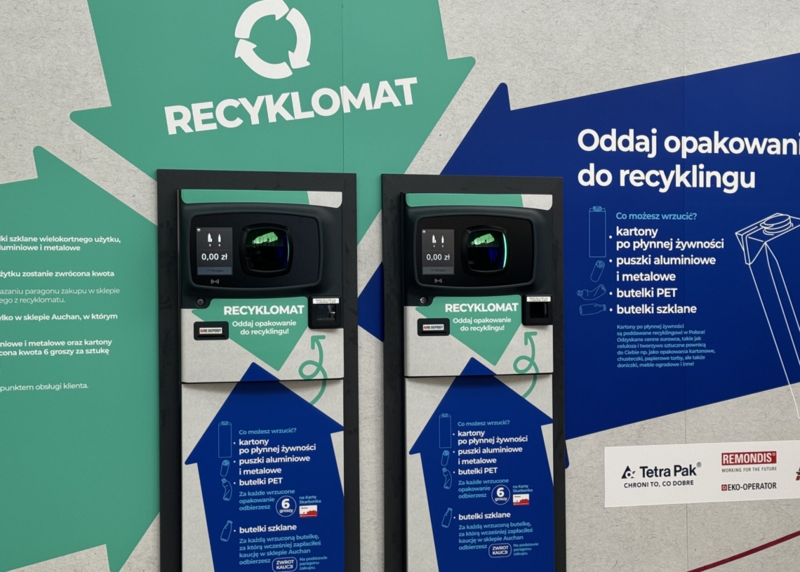 System kaucyjny zaczyna obowiązywać od 2025 r., ale w Pasażu Łódzkim już działa recyklomat