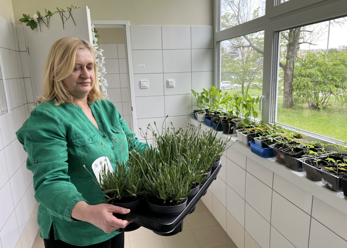 Lions Club Łódź Ladies zebrał środki na zazielenienie terenu hospicjum dla dorosłych