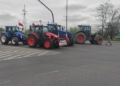 Protest rolników w Łodzi - Strykowska