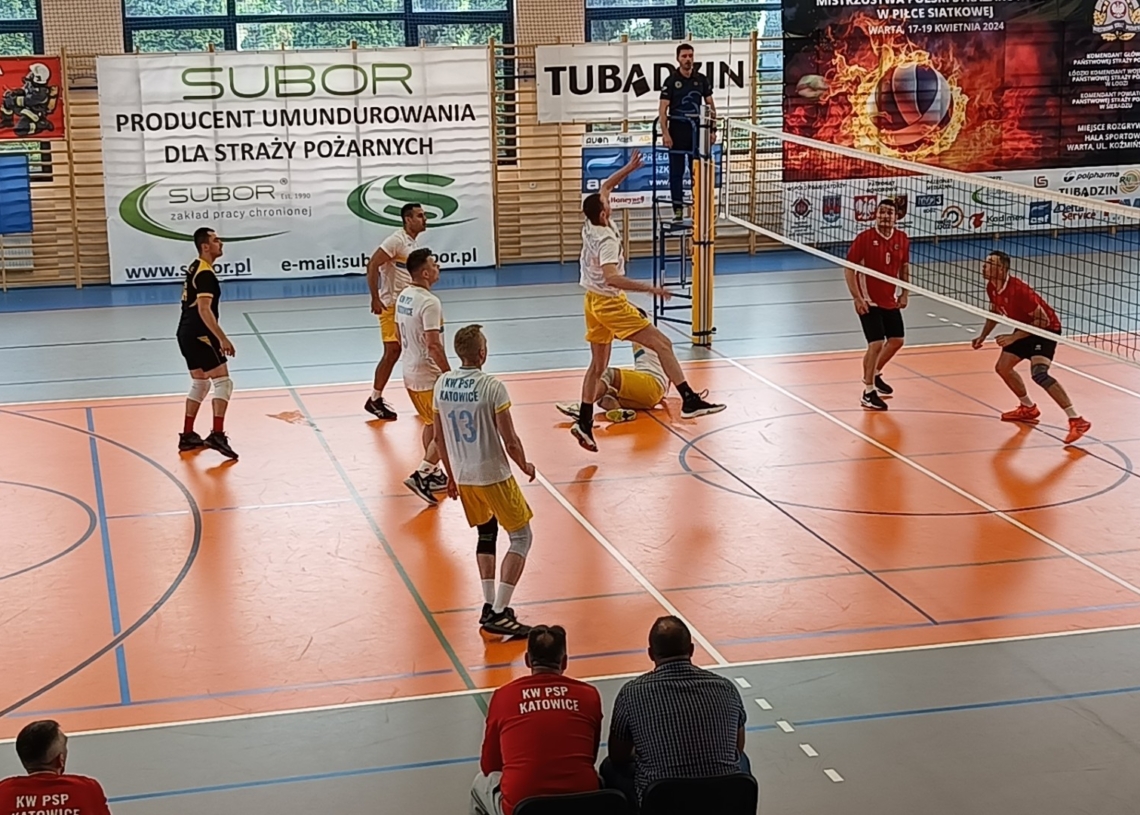 XXXIX Mistrzostwa Polski Strażaków PSP w Piłce Siatkowej w Warcie