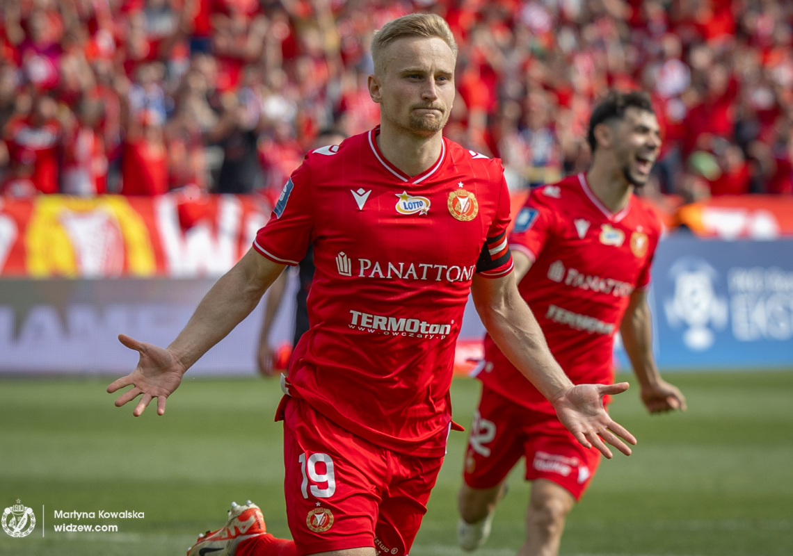 Widzew Łódź liderem wiosny w ekstraklasie