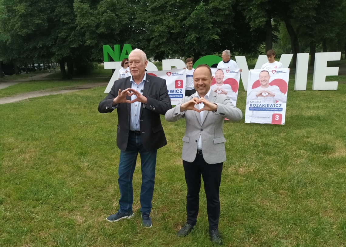 Nowy „gest Kozakiewicza”. Autorem kandydat KO do europarlamentu