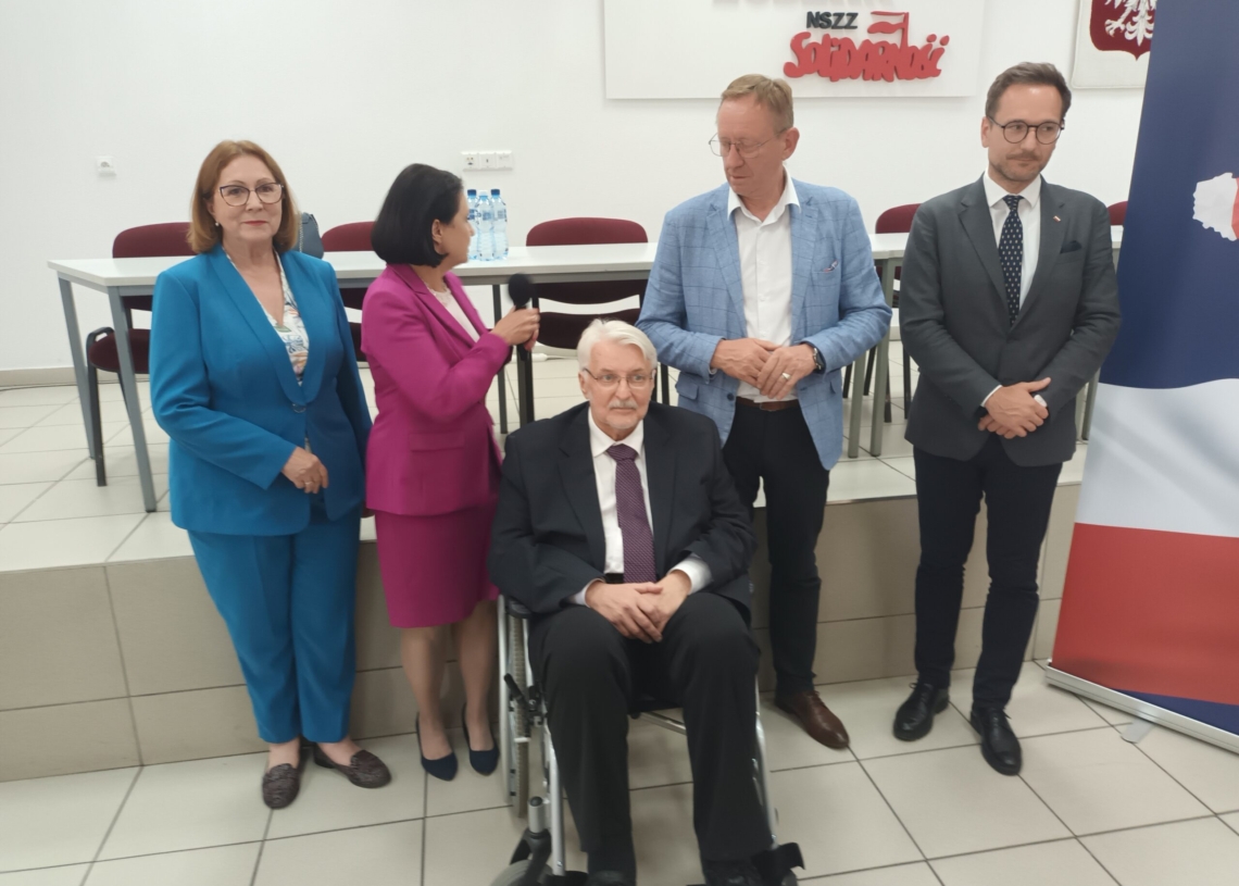 Witold Waszczykowski przedstawił swój program wyborczy 1 Witold Waszczykowski przedstawił swój program wyborczy