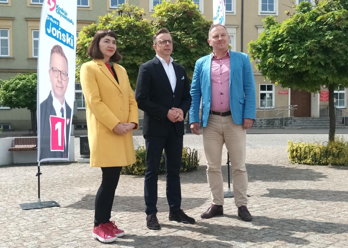 Łódzkie: Dariusz Joński zachęcał do udziału w wyborach do Parlamentu Europejskiego