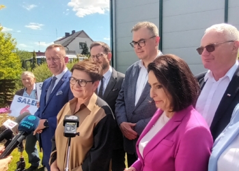 Beata Szydło wspierała dzisiaj kandydatów do PE z województwa łódzkiego