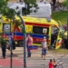 Wypadek karetki na skrzyżowaniu Paderewskiego i Tuszyńskiej w Łodzi. Trzy osoby w szpitalu 5 Wypadek karetki na skrzyżowaniu Paderewskiego i Tuszyńskiej w Łodzi. Trzy osoby w szpitalu