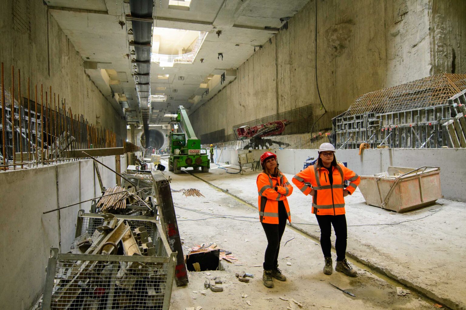 Budowa Tunelu Srednicowego przystanek Lodz Polesie Fot Sebastian Szwajkowski 11