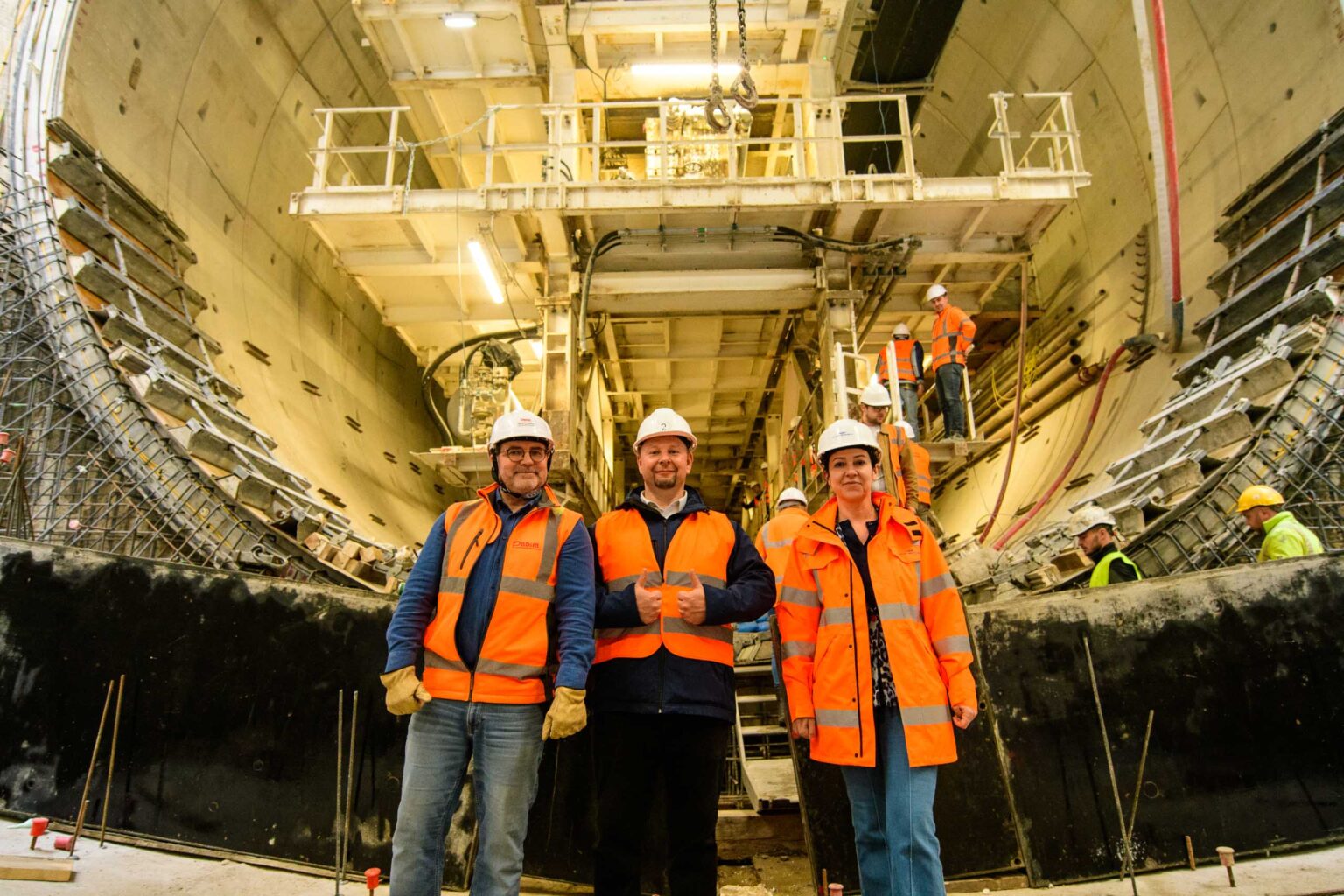 Budowa Tunelu Srednicowego przystanek Lodz Polesie Fot Sebastian Szwajkowski 14