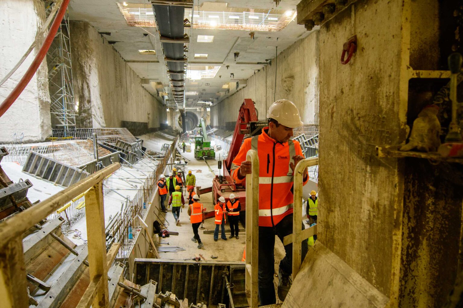 Budowa Tunelu Srednicowego przystanek Lodz Polesie Fot Sebastian Szwajkowski 15