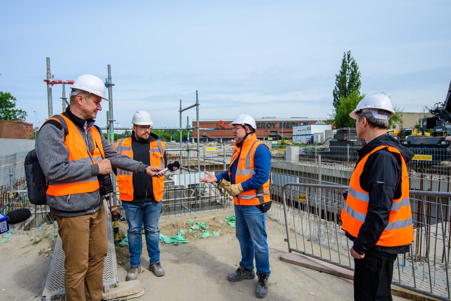 Budowa Tunelu Srednicowego przystanek Lodz Polesie Fot Sebastian Szwajkowski 2