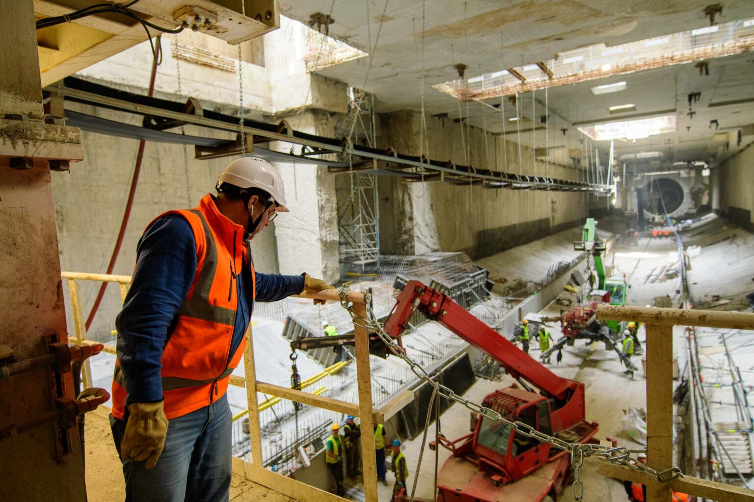 Budowa Tunelu Srednicowego przystanek Lodz Polesie Fot Sebastian Szwajkowski 22