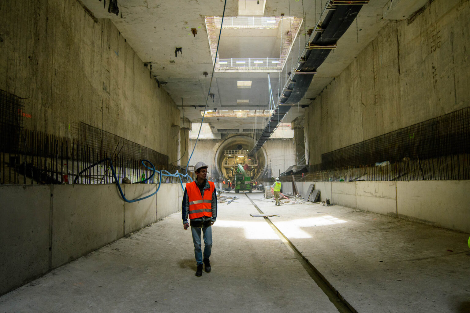 Budowa Tunelu Srednicowego przystanek Lodz Polesie Fot Sebastian Szwajkowski 25