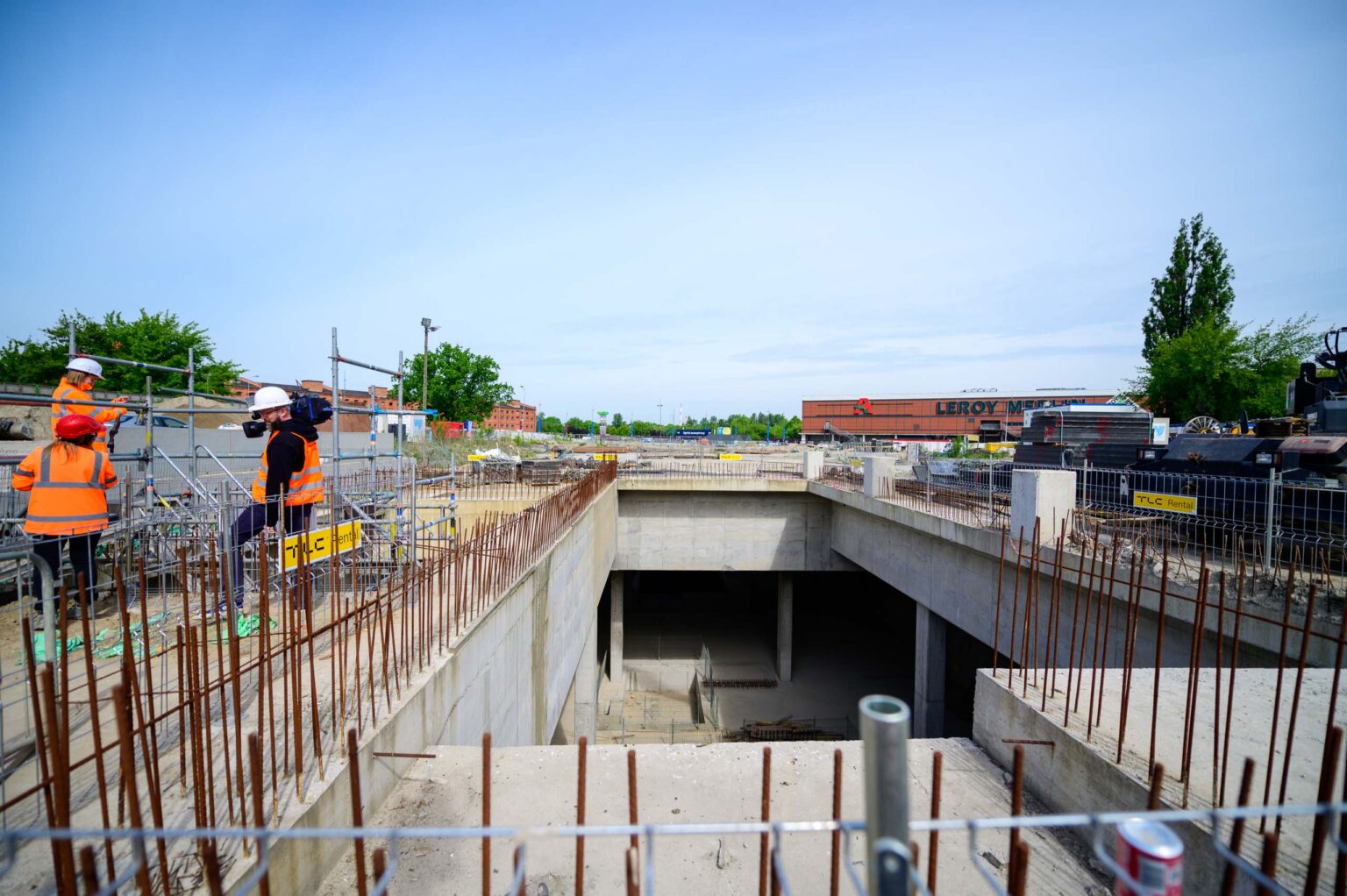 Budowa Tunelu Srednicowego przystanek Lodz Polesie Fot Sebastian Szwajkowski 28