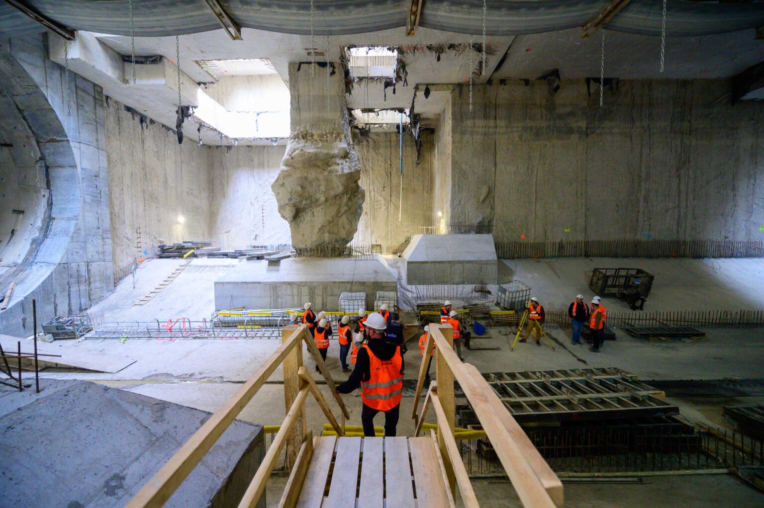 Budowa Tunelu Srednicowego przystanek Lodz Polesie Fot Sebastian Szwajkowski 36
