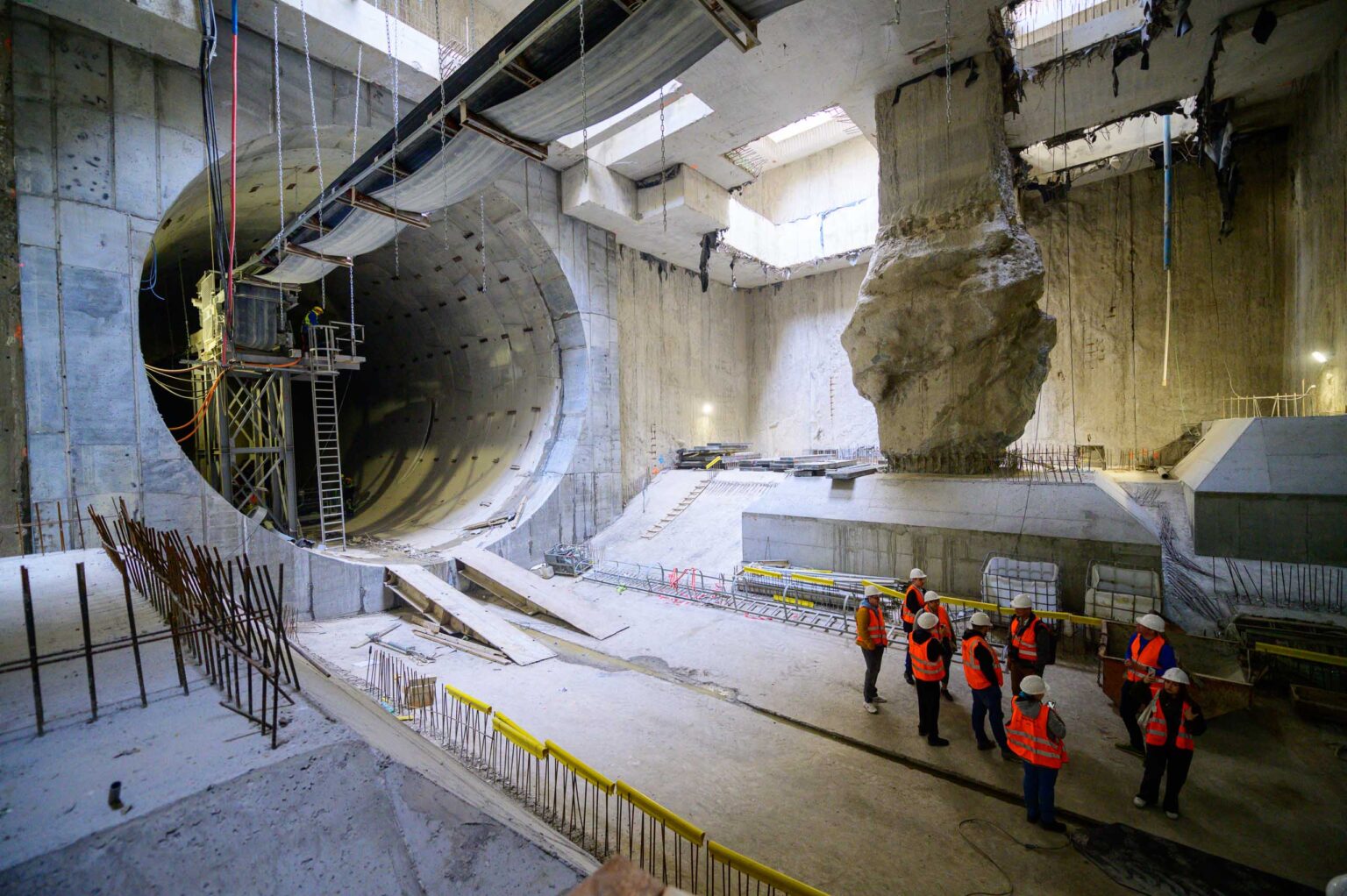 Budowa Tunelu Srednicowego przystanek Lodz Polesie Fot Sebastian Szwajkowski 38