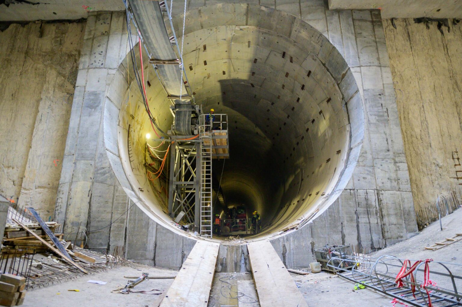 Budowa Tunelu Srednicowego przystanek Lodz Polesie Fot Sebastian Szwajkowski 39