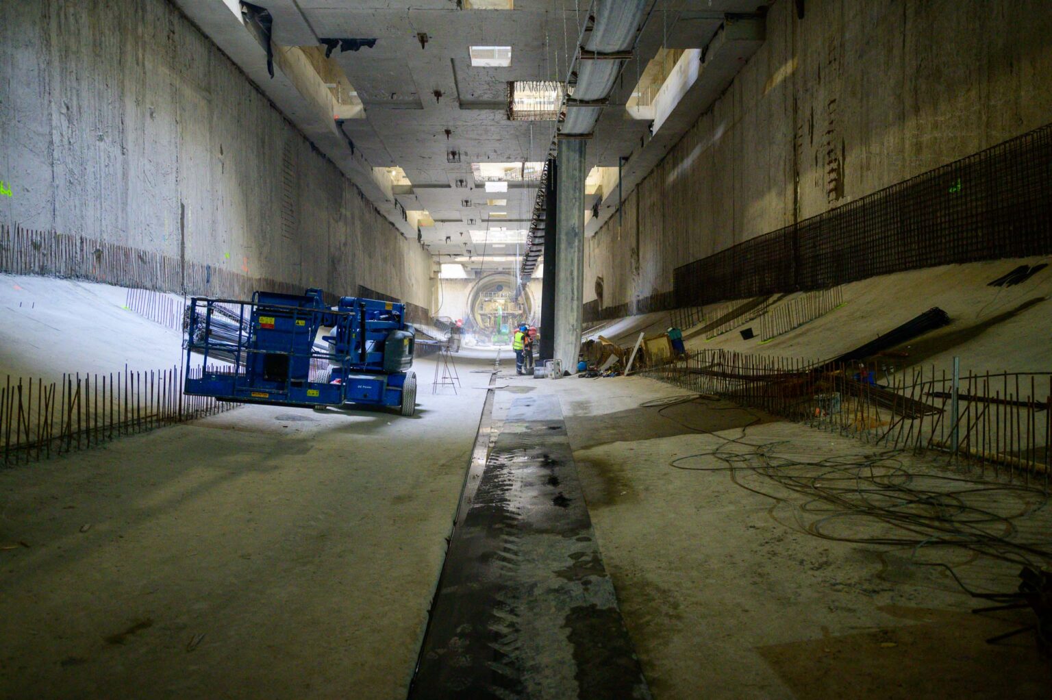 Budowa Tunelu Srednicowego przystanek Lodz Polesie Fot Sebastian Szwajkowski 41