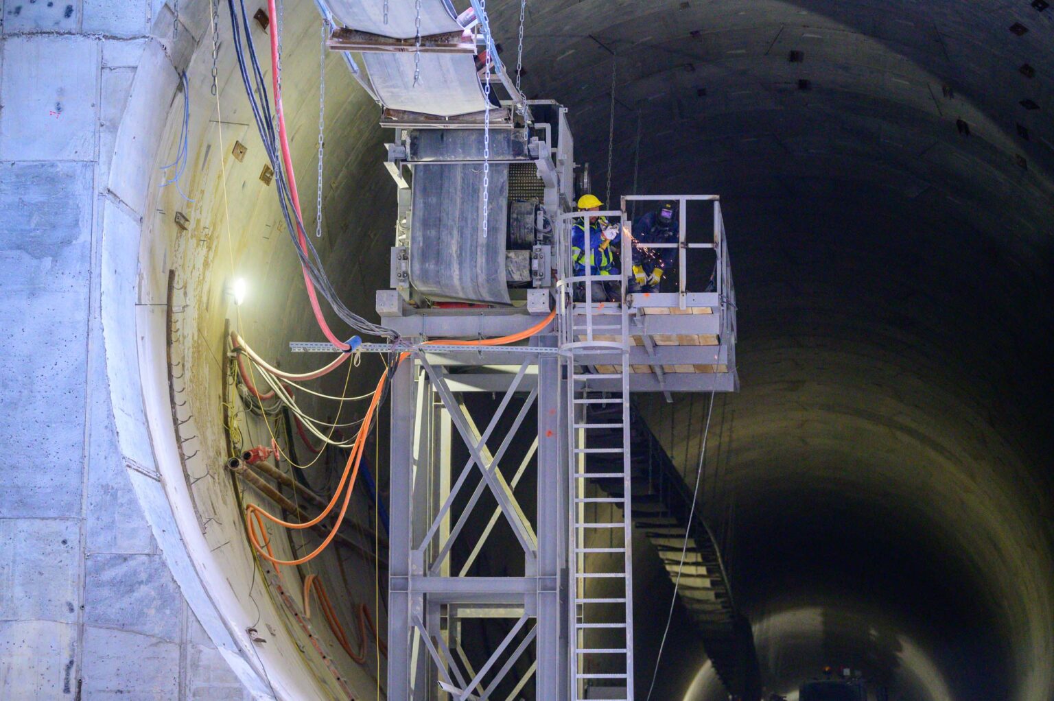 Budowa Tunelu Srednicowego przystanek Lodz Polesie Fot Sebastian Szwajkowski 45