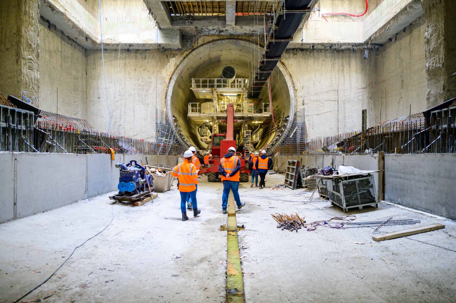 Budowa Tunelu Srednicowego przystanek Lodz Polesie Fot Sebastian Szwajkowski 51
