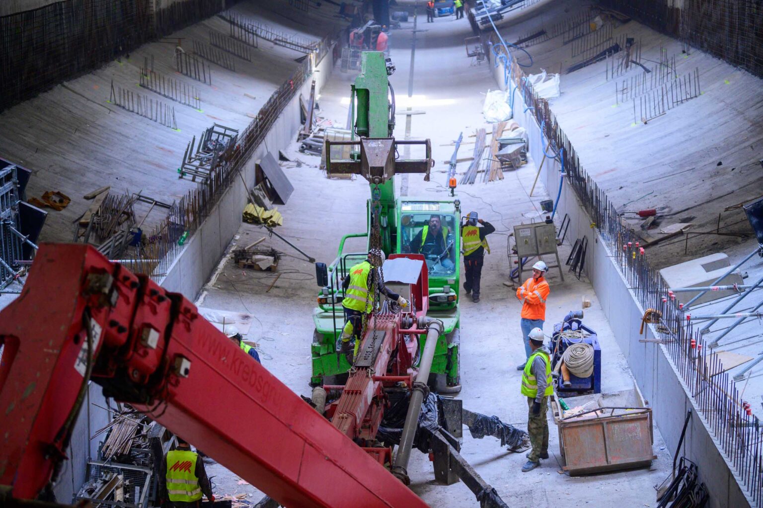 Budowa Tunelu Srednicowego przystanek Lodz Polesie Fot Sebastian Szwajkowski 63