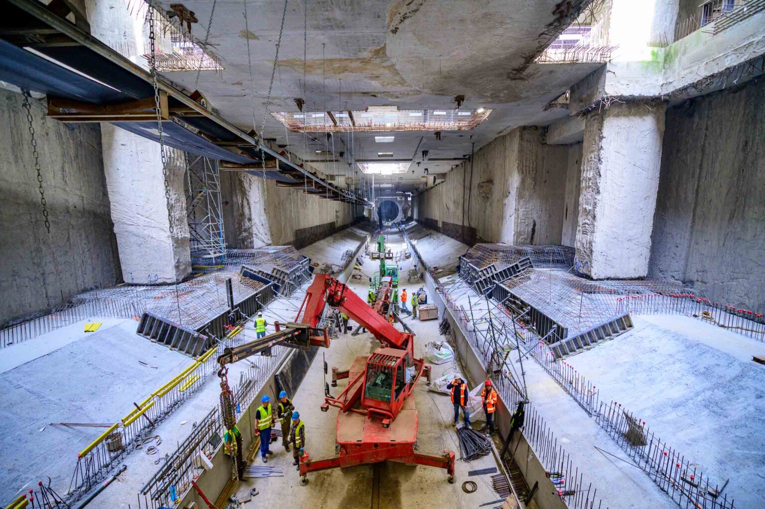 Budowa Tunelu Srednicowego przystanek Lodz Polesie Fot Sebastian Szwajkowski 64