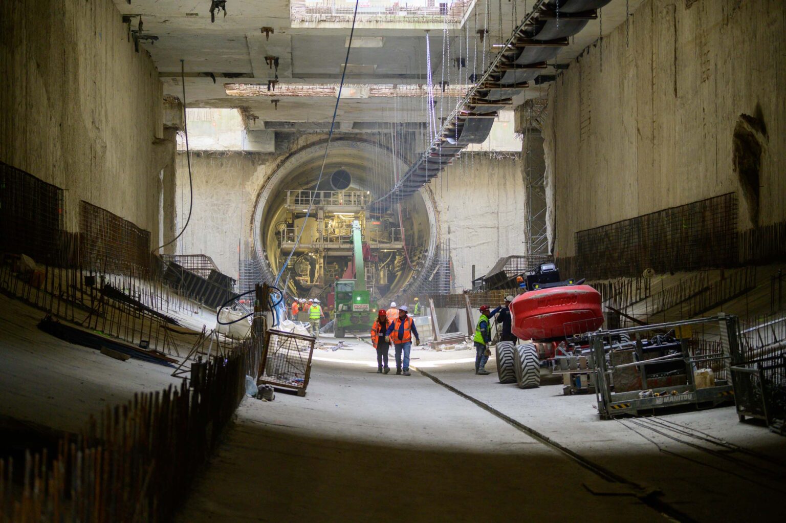 Budowa Tunelu Srednicowego przystanek Lodz Polesie Fot Sebastian Szwajkowski 67