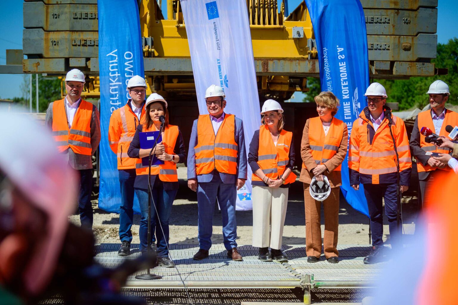 Budowa Tunelu Srednicowego wizyta ministra Klimczaka Fot Sebastian Szwajkowski 23
