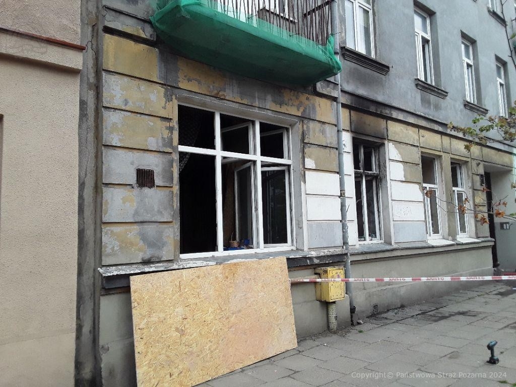 W pożarze kamienicy przy ul. Więckowskiego zginęła 68-letnia kobieta
