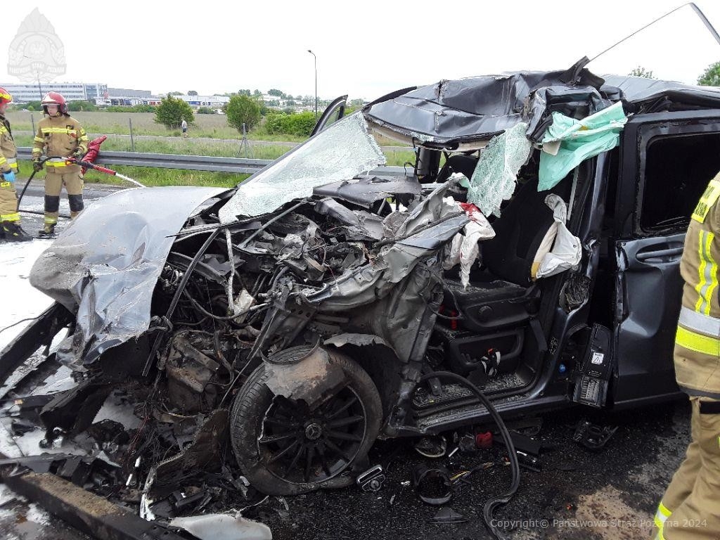 Wypadek na DK14. Nie żyje 35-latek