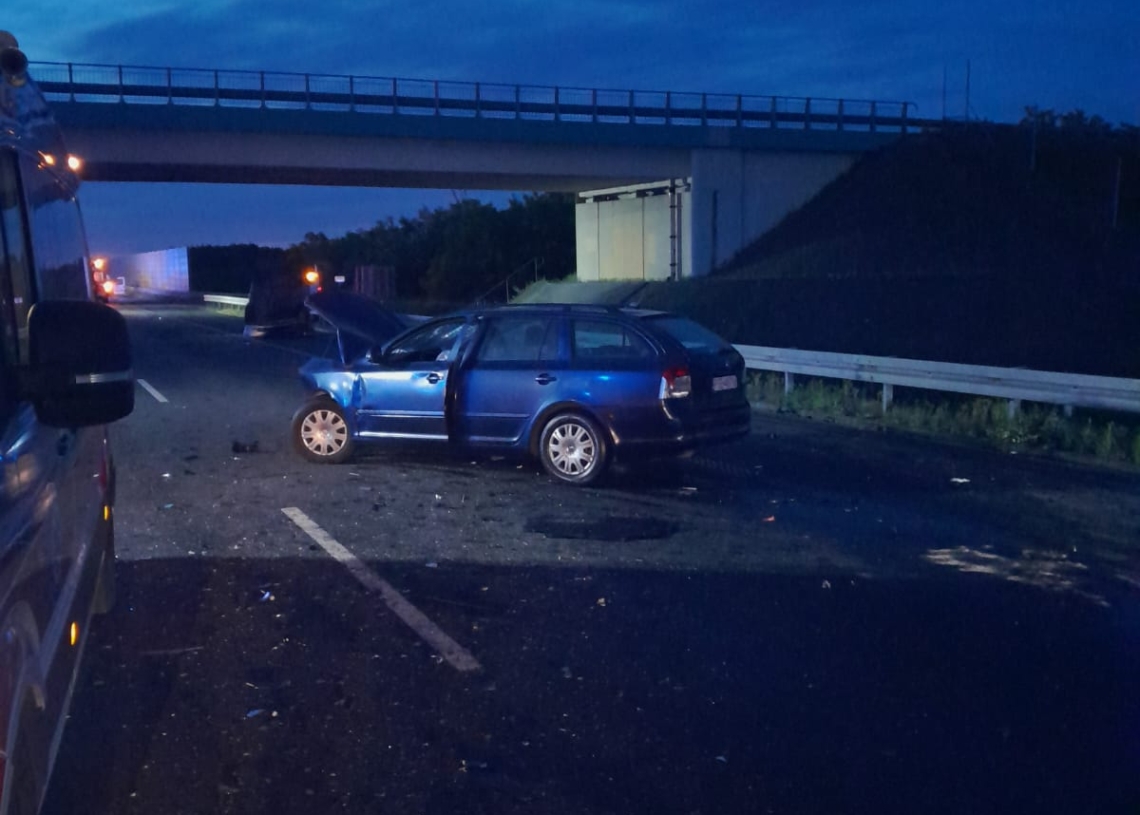Wypadek na A2 w powiecie łęczyckim. Nie żyje 1 osoba