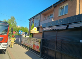 Pożar domu w Tomaszowie Mazowieckim. Nie żyje 1 osoba