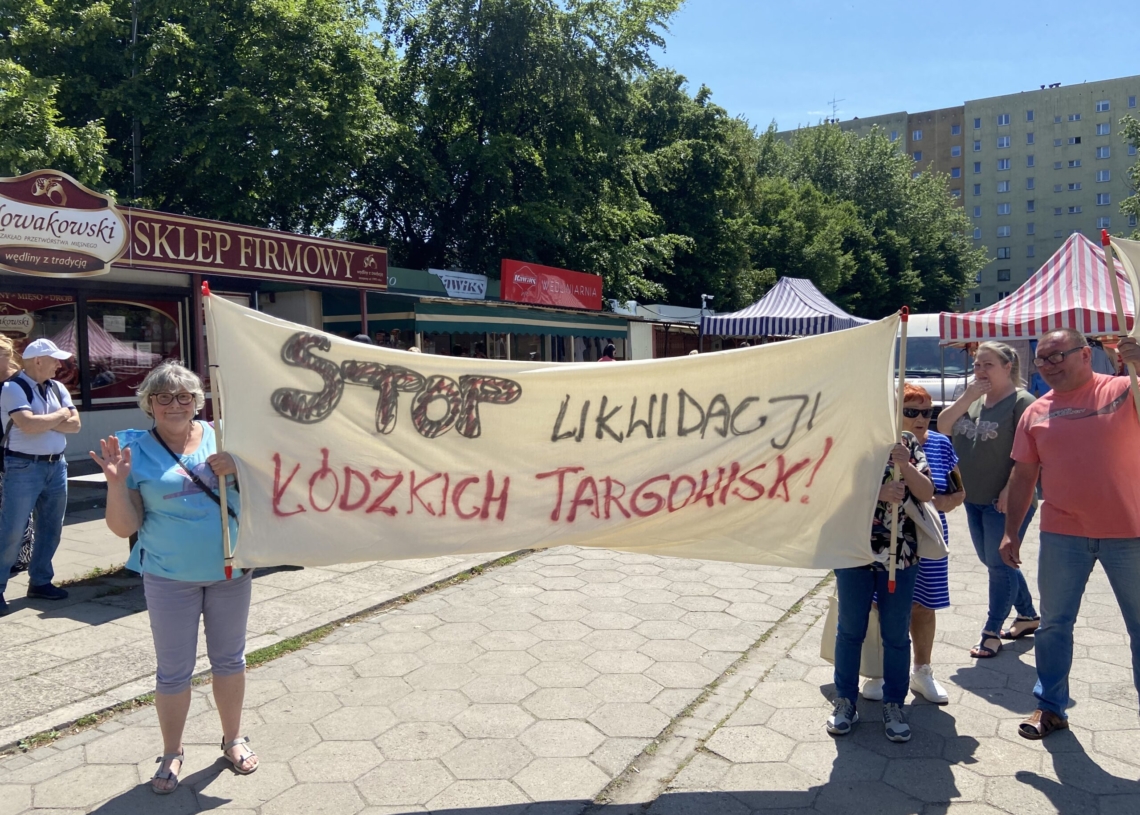 Radni PiS-u oraz kupcy proszą wojewodę o interwencję w sprawie targowiska na Wodnym Rynku w Łodzi. Jest odpowiedź Łódzkiego Urzędu Wojewódzkiego