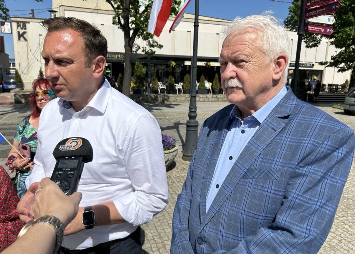 Kandydaci Lewicy do Europarlamentu spotkali się z mieszkańcami Sieradza