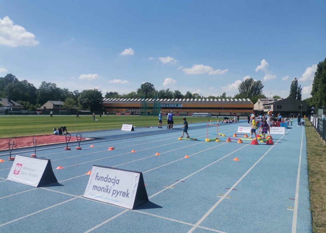 Monika Pyrek z wizytą na obiekcie Rudzkiego Klubu Sportowego